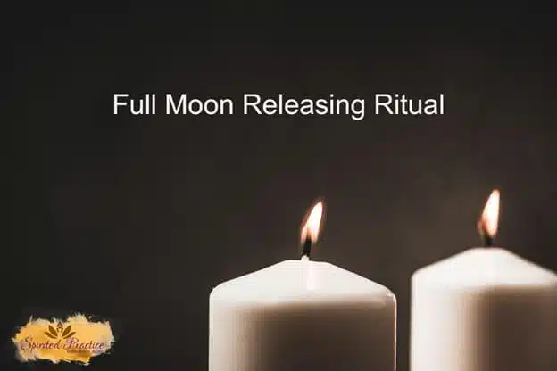 full moon ritual blog post banner